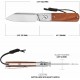 Couteau ARTISAN CUTLERY Holm Rose Wood Lame Acier AR-RPM9 IKBS Button Lock Clip ATZ1875PRW - Livraison Gratuite