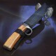 Couteau de Chasse Façon Médiéval S-Tec Lame Acier 440 Manche Bois Étui Nylon STT22042 - Livraison Gratuite