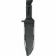 Couteau de Survie Tactical Bowie Frost Cutlery Lame Acier 3Cr13 Manche ABS Etui Plastic FTX41B - Livraison Gratuite