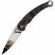 Couteau QSP Dolphin Fibre de Carbone Lame Acier 14C28N IKBS Liner Lock Clip QS161A - Livraison Gratuite 