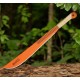 Machette Marbles Machete Orange Lame Acier Inox Manche Bois MR12718 - Livraison Gratuite