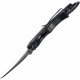 Couteau Kubey Rogue Recurve Karambit Black Lame Acier 14C28N Manche G10 IKBS Clip KUB298B - Livraison Gratuite