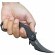 Couteau Kubey Rogue Recurve Karambit Black Lame Acier 14C28N Manche G10 IKBS Clip KUB298B - Livraison Gratuite