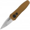 Couteau Automatique Kershaw Launch Bronze Lame Acier CPM 154 Manche Alu Clip USA KS7500BRZ - Livraison Gratuite
