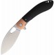 Couteau Vosteed Nightshade Silin Black Lame Acier Elmax Manche Micarta Linerlock IKBS VOSNSK001 - Livraison Gratuite