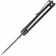Couteau Vosteed Nightshade TH Black Lame Acier Nitro-V Black Manche Micarta IKBS Linerlock Clip VOSTHNPMK - Livraison Gratuite