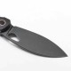Couteau Vosteed Nightshade TH Black Lame Acier Nitro-V Black Manche Micarta IKBS Linerlock Clip VOSTHNPMK - Livraison Gratuite