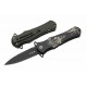 Lot de 3 Couteau Wildlife Assist Open Linerlock Wolf Lame Acier Inox Drop Point Manche ABS - CN300570WF - Livraison Gratuite