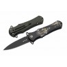 Lot de 3 Couteau Wildlife Assist Open Linerlock Wolf Lame Acier Inox Drop Point Manche ABS - CN300570WF - Livraison Gratuite