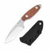Couteau Kizer Muskrat Drop Point Lame Acier S35VN Manche Bois Mkuruti KI1064A2 - Livraison Gratuite