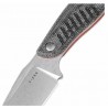 Couteau Kizer Hare Black Lame Acier Nitro-V Manche Micarta Etui Kydex KI1077A2 - Livraison Gratuite