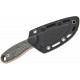 Couteau Kizer Hare Black Lame Acier Nitro-V Manche Micarta Etui Kydex KI1077A2 - Livraison Gratuite