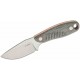 Couteau Kizer Hare Black Lame Acier Nitro-V Manche Micarta Etui Kydex KI1077A2 - Livraison Gratuite