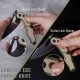 Couteau Hightron SPECTRON Lame Acier M390 Sheepsfoot Manche FRN Axis Lock Clip HTK04KHK - Livraison Gratuite