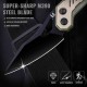 Couteau Hightron SPECTRON Lame Acier M390 Sheepsfoot Manche FRN Axis Lock Clip HTK04KHK - Livraison Gratuite