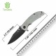 Couteau Tenable Rei Green Lame Acier 14C28N Manche Micarta IKBS Clip Liner Lock T1061A2 - Livraison Gratuite