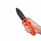 Couteau Kubey Master Chief Outdoor Orange Lame Acier AUS-10 Manche G10 IKBS Linerlock Clip KUB358E - Livraison Gratuite