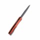 Couteau Kubey Master Chief Outdoor Orange Lame Acier AUS-10 Manche G10 IKBS Linerlock Clip KUB358E - Livraison Gratuite