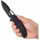 Couteau Kubey RDF Black Lame Acier AUS-10 Blk Manche G10 IKBS Button Lock Clip KUB316A - Livraison Gratuite