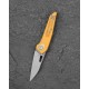 Couteau Bestech VK-VOID Yellow Lame Acier MagnaCut Manche G10 IKBS Liner Lock Clip BTKG63A - Livraison Gratuite