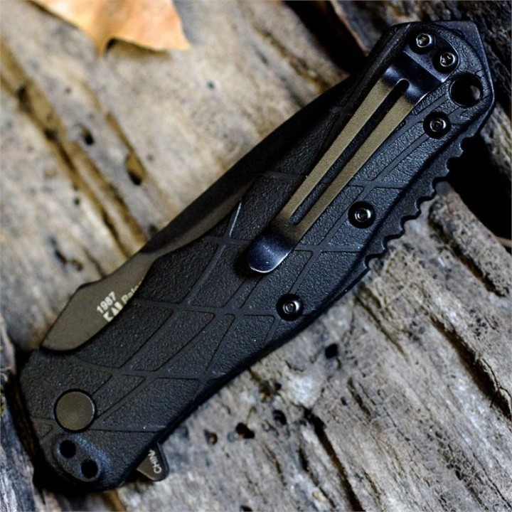 Couteau Kershaw RJ Tactical A/O Acier 8Cr13MoV Manche GFN KS1987 - Livraison Gratuite