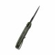 Couteau Kubey RDF Od Green Lame Acier AUS-10 Blk Manche G10 IKBS Button Lock Clip KUB316B - Livraison Gratuite