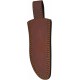 Couteau à Lame Fixe Damas Admiral 256 Couches Manche Os Étui Cuir DM1394RD - Livraison Gratuite
