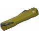 Couteau Automatique OTF Kershaw Olive Lame Double Tranchant Acier CPM-MagnaCut Manche Alu USA KS9000DESTOL - Livraison Gratuite
