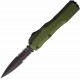 Couteau Automatique OTF Kershaw Olive Lame Double Tranchant Acier CPM-MagnaCut Manche Alu USA KS9000DESTOL - Livraison Gratuite