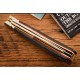 Couteau Rough Ryder Black Reserve Bearhead Trapper Lames Acier 440A Manche Bois Cran Forcé RR2559 - Livraison Gratuite