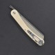 Couteau Daggerr Boris Britva White Lame Rasoir Acier VG-10 Manche G10 Blanc Liner Lock DGR2302WTS - Livraison Gratuite