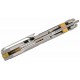 Couteau Pliant Kizer Feweed Lame Harpon Acier Z-Wear PM Manche Titane/FatCarbon Or Frame Lock Clip Ki3694A4 - Livraison Gratuite