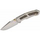 Couteau Pliant Kizer Feweed Lame Harpon Acier Z-Wear PM Manche Titane/FatCarbon Or Frame Lock Clip Ki3694A4 - Livraison Gratuite