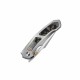 Couteau Pliant Kizer Feweed Lame Harpon Acier Z-Wear PM Manche Titane/FatCarbon Or Frame Lock Clip Ki3694A4 - Livraison Gratuite