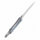 Couteau Kansept Niko Blue Frag Lame Acier D2 Manche Micarta Etui Kydex KG004A7 - Livraison Gratuite