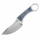 Couteau Kansept Niko Blue Frag Lame Acier D2 Manche Micarta Etui Kydex KG004A7 - Livraison Gratuite