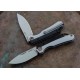 Couteau Kershaw Esteem Lame Acier 8Cr13MoV Manche Acier/G10 Slipjoint Clip KS2032 - Livraison Gratuite