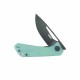 Couteau Pliant Kubey Thalia Jade Lame Acier 14C28N Manche G-10 IKBS Liner Lock Clip KUB331N - Livraison Gratuite