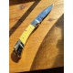 Couteau Rough Rider Classic Lame Clip Point Acier Carbone T10 Manche Polymère Lockback RR1738 - Livraison Gratuite