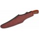 Couteau Browning Union Bluff Lame Trailing Point Acier D2 Manche Cocobolo Etui Cuir SHOT Show 2024 BR0532B - Livraison Gratuite