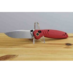 Couteau Vosteed Corsair Red Lame Acier Nitro-V Manche G10 Crossbar Lock Clip VOSA0805 - Livraison Gratuite