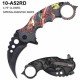 Lot de 3 Couteaux Karambit Elitedge A/O, Lame Acier Inox Manche Dragons EE10A52PE-EE10A52BL-EE10A52RD - Livraison Gratuite