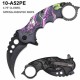 Lot de 3 Couteaux Karambit Elitedge A/O, Lame Acier Inox Manche Dragons EE10A52PE-EE10A52BL-EE10A52RD - Livraison Gratuite