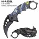 Lot de 3 Couteaux Karambit Elitedge A/O, Lame Acier Inox Manche Dragons EE10A52PE-EE10A52BL-EE10A52RD - Livraison Gratuite
