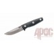 Couteau APOC Wallace Small Puukko Lame Acier D2 Manche G10 Étui Kydex DRK40051 - Livraison Gratuite