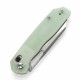 Couteau Tenable Shard Jade Reverse Tanto Acier 14C28N Manche G10 Crossbar Lock T1006V6 - Livraison Gratuite