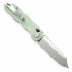 Couteau Tenable Shard Jade Reverse Tanto Acier 14C28N Manche G10 Crossbar Lock T1006V6 - Livraison Gratuite