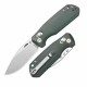 Couteau CJRB Maximal Green Lame Acier AR-RPM9 Manche Micarta Crossbar Lock Clip J1954MGN - Livraison Gratuite