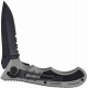 Couteau Smith&Wesson Extreme Ops Lame Acier 7Cr17MoV Serr Manche Alu Linerlock SW1207131 - Livraison Gratuite