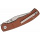 Couteau CIVIVI Clingman Brown Lame Clip Point Acier Nitro-V Manche Micarta IKBS Liner Lock CIVC230653 - Livraison Gratuite
